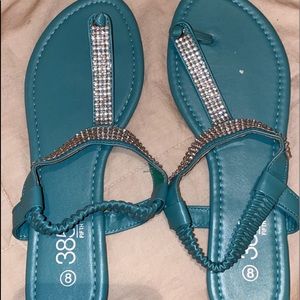Summer sparkle sandals